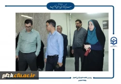 بازدید مدیر کل طرح، برنامه و بودجه دانشگاه فرهنگیان کشور از پردیس حضرت فاطمه الزهرا(س) اهواز