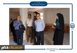 بازدید مدیر کل طرح، برنامه و بودجه دانشگاه فرهنگیان کشور از پردیس حضرت فاطمه الزهرا(س) اهواز