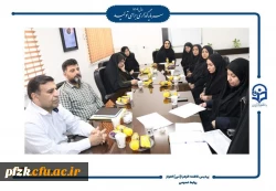 برگزاری جلسه کمیته آموزشی با محوریت امتحانات در پردیس حضرت فاطمه الزهرا(س) اهواز