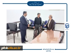 بازدید رییس دانشگاه فرهنگیان خوزستان از روند آماده سازی برای مصاحبه های چند برابر ظرفیت در پردیس حضرت فاطمه الزهرا (س) اهواز