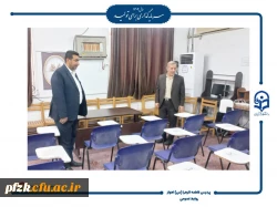 بازدید رییس دانشگاه فرهنگیان خوزستان از روند آماده سازی برای مصاحبه های چند برابر ظرفیت در پردیس حضرت فاطمه الزهرا (س) اهواز