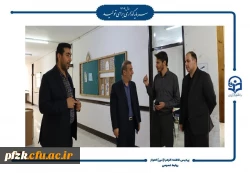 بازدید رئیس دانشگاه فرهنگیان از نخستین روز مصاحبه های جذب دانشجومعلم در پردیس حضرت فاطمه الزهرا(س) اهواز