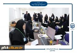 بازدید رئیس دانشگاه فرهنگیان از نخستین روز مصاحبه های جذب دانشجومعلم در پردیس حضرت فاطمه الزهرا(س) اهواز