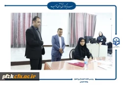 بازدید مدیر منابع انسانی آموزش و پرورش خوزستان از مصاحبه های دانشگاه فرهنگیان-پردیس حضرت فاطمه الزهرا(س) اهواز