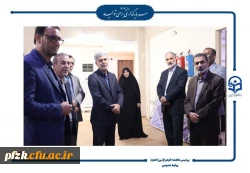 بازدید رئیس مرکز سنجش و پایش کیفیت آموزشی وزارت آموزش و پرورش و مدیرکل آموزش و پرورش خوزستان از فرآیند مصاحبه داوطلبان آزمون سراسری دانشگاه فرهنگیان- پردیس حضرت فاطمه الزهرا (س) اهواز