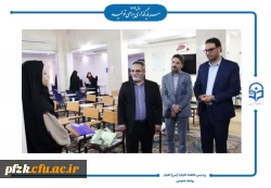 بازدید معاون سیاسی-اجتماعی استانداری خوزستان از روند مصاحبه های داوطلبان چند برابر ظرفیت دانشگاه فرهنگیان-پردیس حضرت فاطمه الزهرا(س) اهواز 