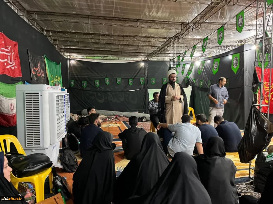 حضور کارکنان و دانشجومعلمان پردیس حضرت فاطمه الزهرا(س) اهواز در موکب دانشگاه فرهنگیان در مرز چذابه  