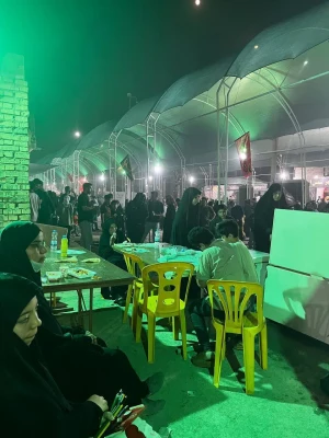 حضور کارکنان و دانشجومعلمان پردیس حضرت فاطمه الزهرا(س) اهواز در موکب دانشگاه فرهنگیان در مرز چذابه  