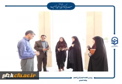 بازدید سرپرست اداره کل سیاسی، انتخابات و تقسیمات کشوری استانداری خوزستان از روند تجهیز ساختمان های رفاهی و آموزشی پردیس حضرت فاطمه  الزهرا (س) اهواز 