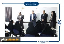 بازدید سرپرست دانشگاه فرهنگیان از آغاز سال تحصیلی ۱۴۰۵-۱۴۰۴ در پردیس حضرت فاطمه الزهرا(س) اهواز 