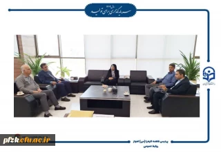 بررسی نهایی فرایند تحویل خوابگاه رفاهی شماره ۲ و ساختمان آموزشی پردیس فاطمه زهرا(س) اهواز  