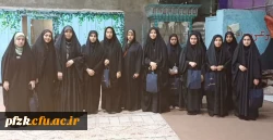 شرکت دانشجو معلمان پردیس حضرت فاطمه الزهرا(س) اهواز در آئین عبادی و سیاسی نماز جمعه