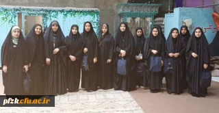 شرکت دانشجو معلمان پردیس حضرت فاطمه الزهرا(س) اهواز در آئین عبادی و سیاسی نماز جمعه