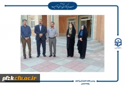 بازدید نماینده مردم اهواز، باوی، حمیدیه و کارون در مجلس شورای اسلامی و مدیرکل نوسازی مدارس استان خوزستان از ساختمان در آستانه افتتاح دانشگاه فرهنگیان – پردیس حضرت فاطمه  الزهرا(س) اهواز  