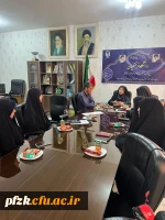 جلسه برنامه ریزی برای برگزاری جشن نوورودان ۱۴۰۴ در دانشگاه فرهنگیان فاطمه الزهرا(س) اهواز