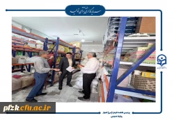 بازدید نماینده امور مالی سازمان مرکزی از واحد مالی دانشگاه فرهنگیان فاطمه الزهرا(س) اهواز 