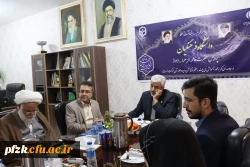 بازدید رئیس دانشگاه فرهنگیان از پردیس حضرت فاطمه الزهرا(س) اهواز و نشست با مسئولان پردیس و شورای صنفی