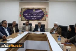 برگزاری جلسه پرسش و پاسخ رئیس دانشگاه فرهنگیان با اعضای هیأت علمی دانشگاه فرهنگیان خوزستان