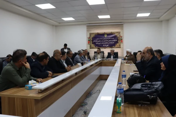 برگزاری جلسه پرسش و پاسخ رئیس دانشگاه فرهنگیان با اعضای هیأت علمی دانشگاه فرهنگیان خوزستان