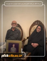 دیدار با خانواده شهید دانشجومعلم 