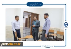 بازدید رئیس دانشگاه فرهنگیان از پردیس حضرت فاطمه الزهرا(س) به مناسبت هفته کتاب