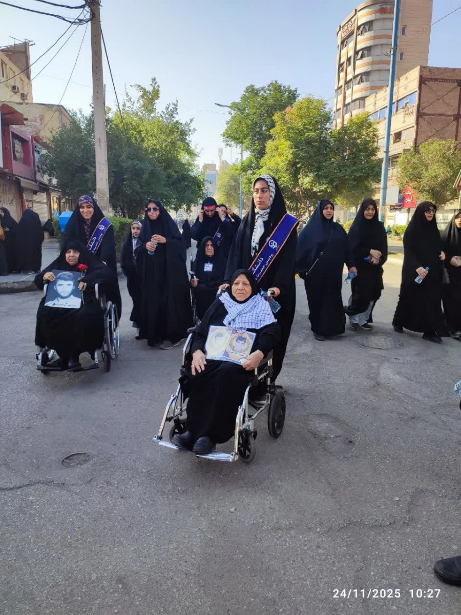 مراسم تشییع پیکر مطهر شهدای گمنام در اهواز