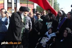 مراسم تشییع پیکر مطهر شهدای گمنام در اهواز