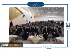 جشن روز دانشجو در پردیس حضرت فاطمه الزهرا(س) اهواز برگزار شد.