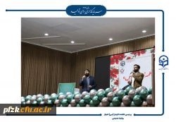 جشن روز دانشجو در پردیس حضرت فاطمه الزهرا(س) اهواز برگزار شد.