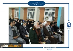 برگزاری مراسم اولین سالگرد تدفین شهید گمنام در پردیس حضرت فاطمه الزهرا(س) اهواز