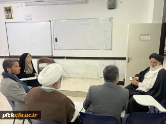 نشست با نماینده ولی فقیه در استان خوزستان با محوریت تأمین زمین جامع دانشگاه فرهنگیان