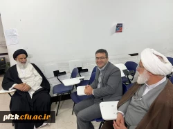نشست با نماینده ولی فقیه در استان خوزستان با محوریت تأمین زمین جامع دانشگاه فرهنگیان
