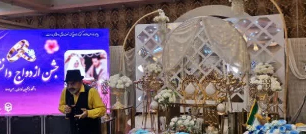 جشن ازدواج دانشجویی دانشجو معلمان دانشگاه فرهنگیان خوزستان 