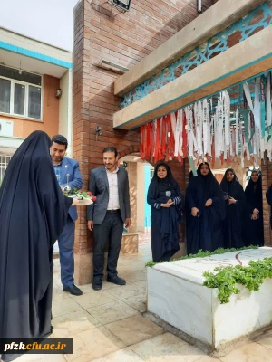 مراسم غبارروبی مزار شهید گمنام