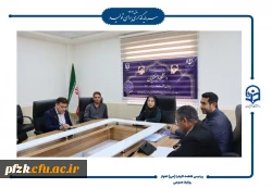 جلسه شورای اداری در پردیس حضرت فاطمه الزهرا(س) اهواز 