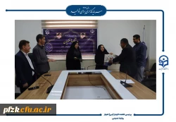 جلسه شورای اداری در پردیس حضرت فاطمه الزهرا(س) اهواز 