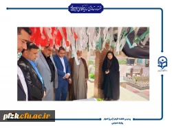  بازدید مسئولان دانشگاه فرهنگیان خوزستان از پردیس حضرت فاطمه الزهرا(س) اهواز