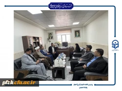  بازدید مسئولان دانشگاه فرهنگیان خوزستان از پردیس حضرت فاطمه الزهرا(س) اهواز