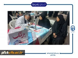 برگزاری موکب  دانشگاه فرهنگیان حضرت فاطمه الزهرا(س) اهواز 
