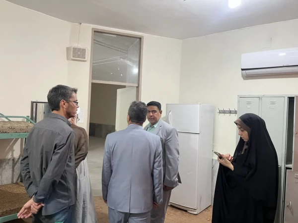 مجید حمدانی ریاست دانشگاه فرهنگیان از خوابگاه ها و سراهای دانشجویی و ساختمان آموزشی دکتر حسابی دانشگاه فرهنگیان فاطمه الزهرا (س) اهواز بازدید کردند.