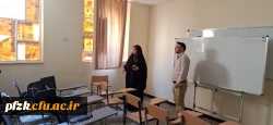 مجید حمدانی ریاست دانشگاه فرهنگیان از خوابگاه ها و سراهای دانشجویی و ساختمان آموزشی دکتر حسابی دانشگاه فرهنگیان فاطمه الزهرا (س) اهواز بازدید کردند.