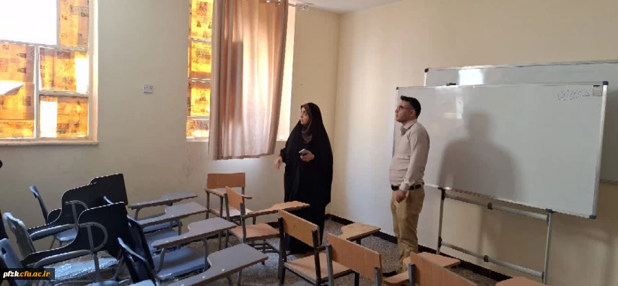 مجید حمدانی ریاست دانشگاه فرهنگیان از خوابگاه ها و سراهای دانشجویی و ساختمان آموزشی دکتر حسابی دانشگاه فرهنگیان فاطمه الزهرا (س) اهواز بازدید کردند.