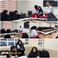 کارگاه «آمادگی و ایمنی در شرایط جنگی»  در دانشکده زبان و ادبیات برگزار شد.