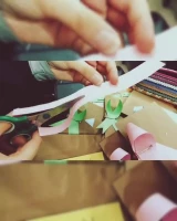 جشن استقبال از نو ورودان  دانشگاه فرهنگیان و اهدای پک هدیه از طرف دخترای بسیجی 