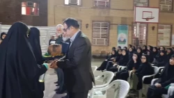 کلیپ تصویری حضور با شکوه شهید گمنام در پردیس فاطمه الزهرا (س) اهواز