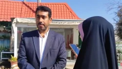 مصاحبه با مسئول نظارت و ارزیابی مدیریت پردیس های استان خوزستان در اردوی زیارتی سفیران کوثر مشهد مقدس
 